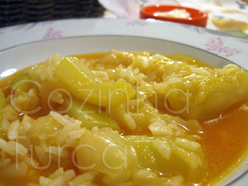 Estufado de Courgette com Arroz (Zeytinyağlı Kabak)