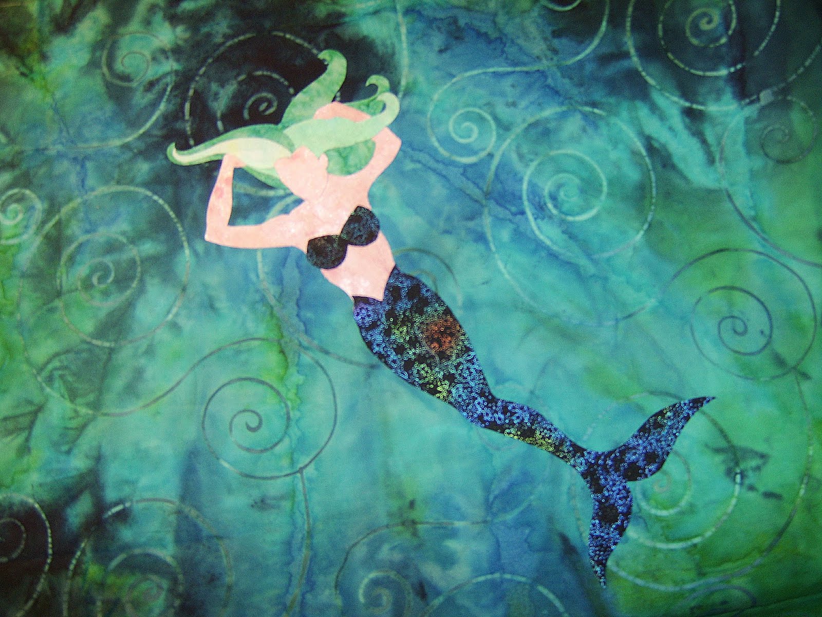 Mermaid Quilt Pattern Interesting Decoration Mermaid Quilt Pattern Interesting Decoration