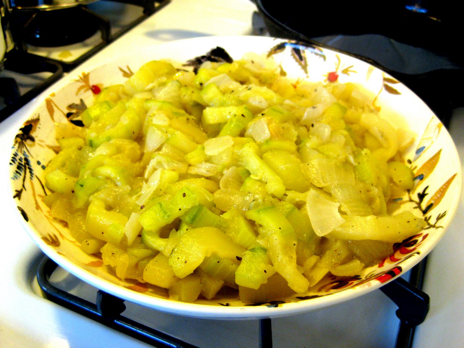 Recipes by the Haggis and the Herring: Zucchini and Onions