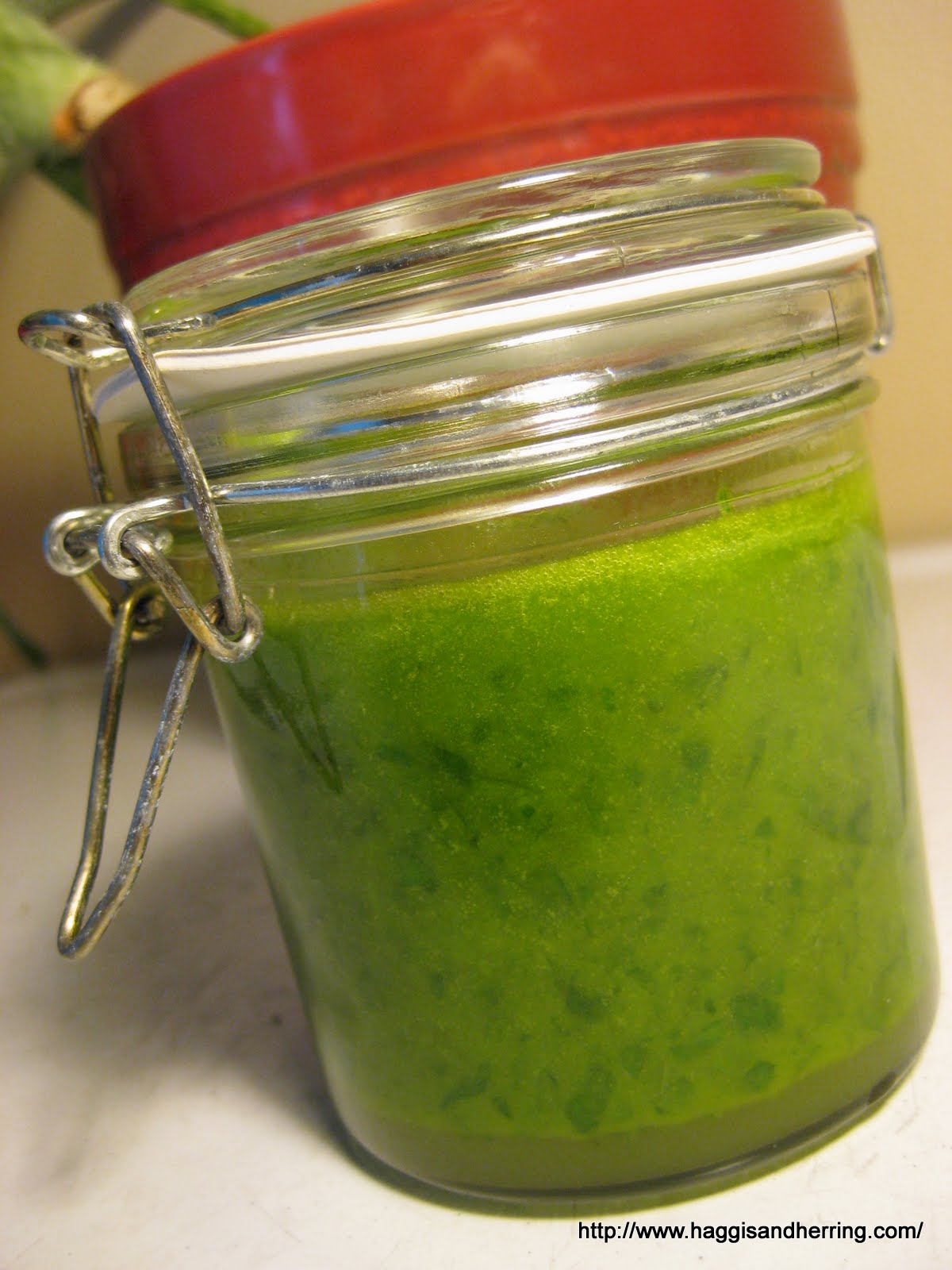 Recipes by the Haggis and the Herring Basilhoney Dressing