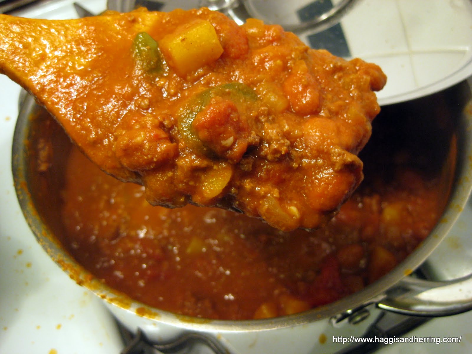 Recipes by the Haggis and the Herring Deer Beer Pumpkinhead Chili