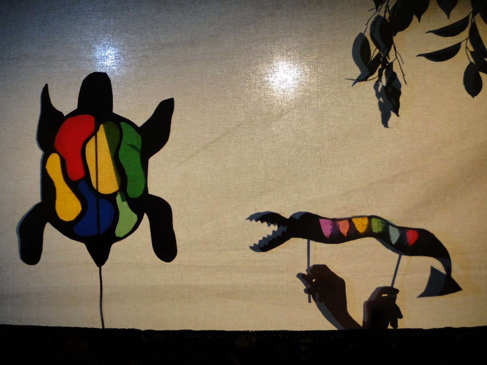 The Gallery Shadow puppets