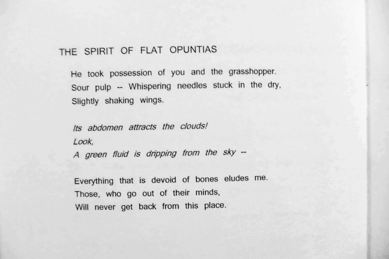 polish poem