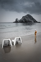 A Drop In The Ocean - B&W