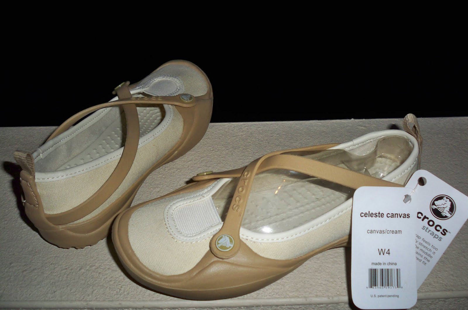 crocs celeste canvas