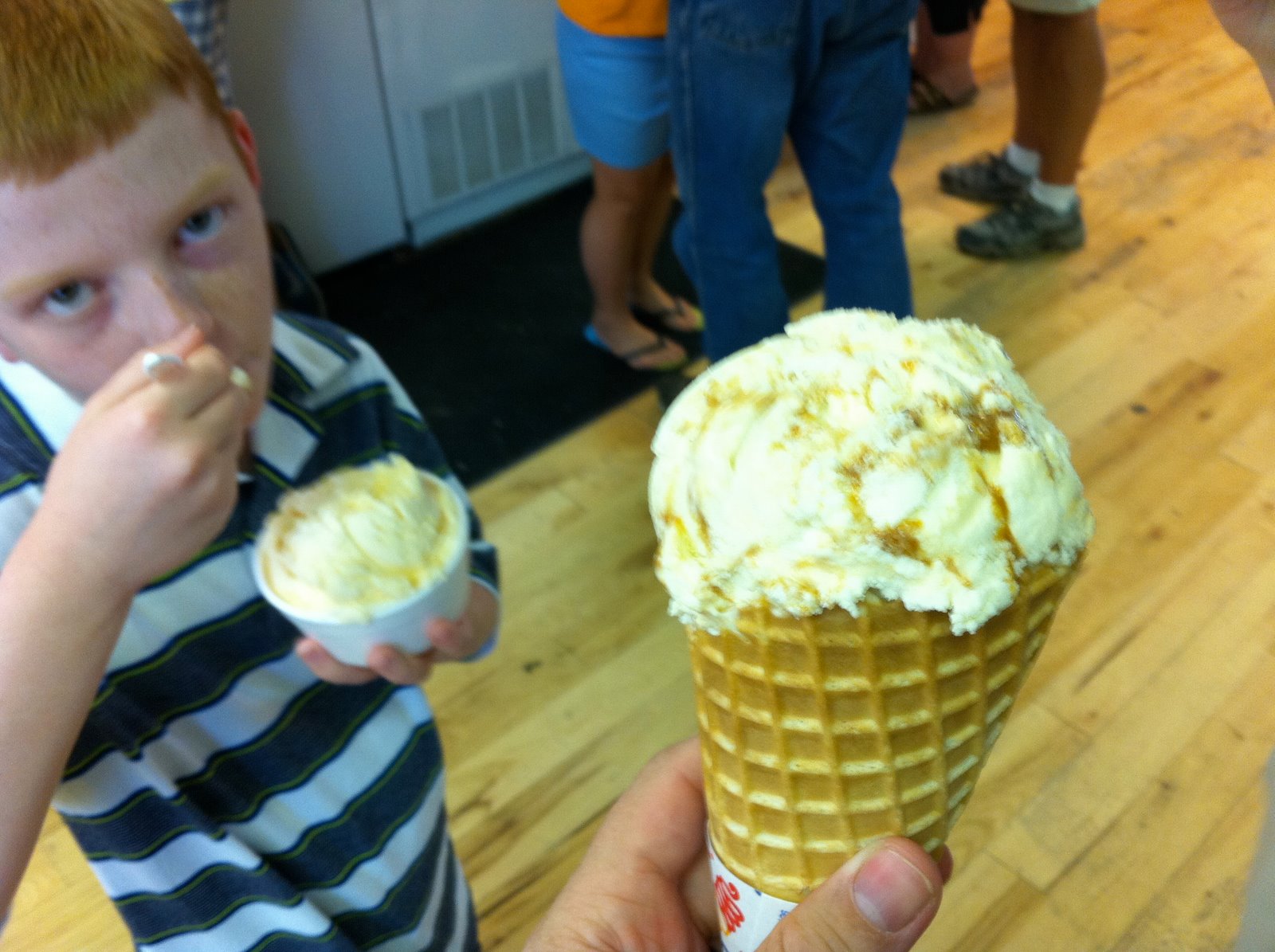 Ice Cream in Farson, WY a tradition