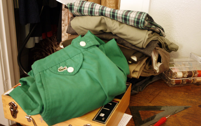 pile of pants