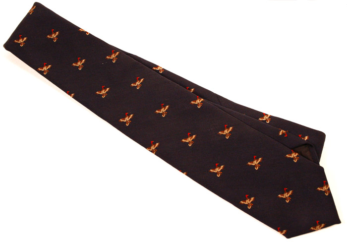 Pheasant tie detail
