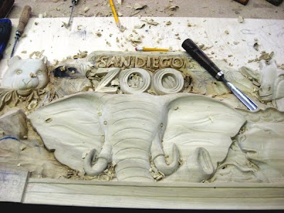 wood carving san diego