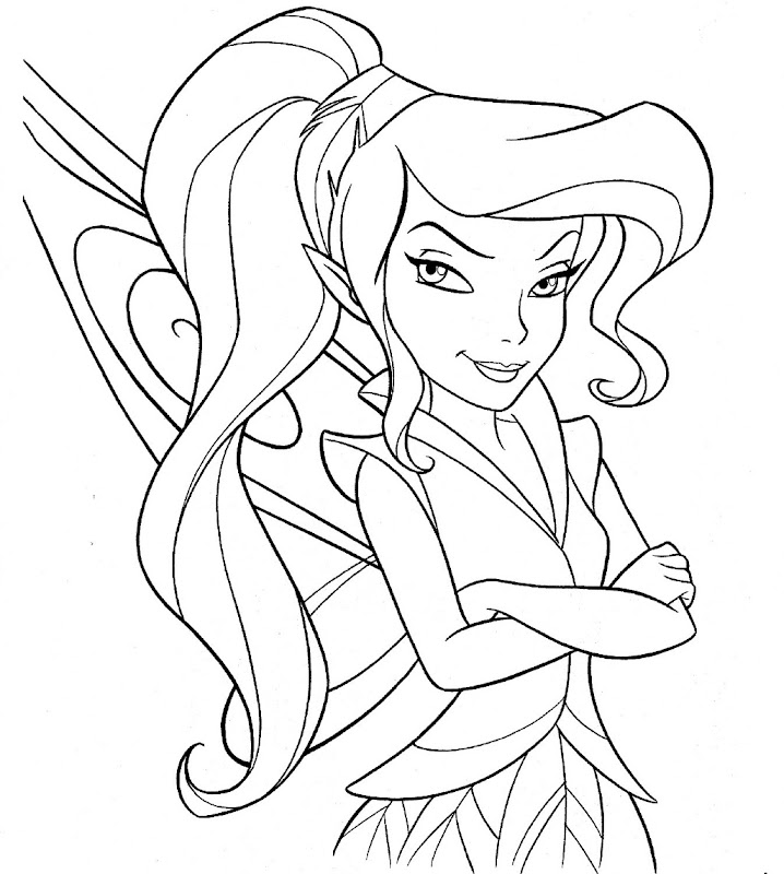 Fairy Bobble Disney coloring page. title=