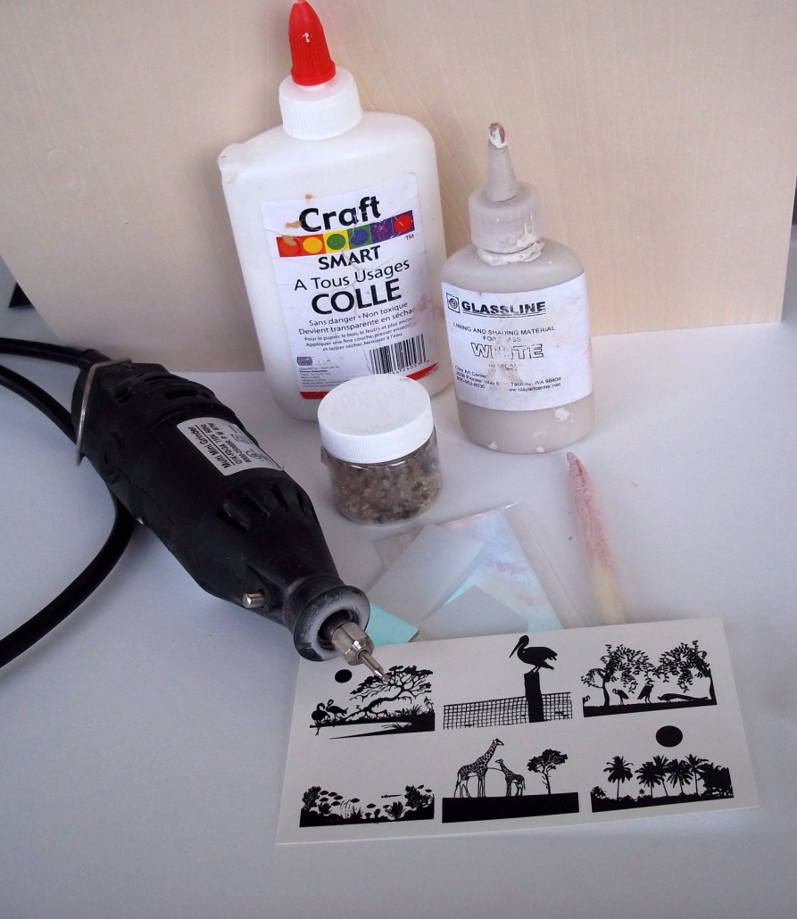 AAE Glass Art Studio Blog Pelican Beach Fused Glass Decal Pendant Tutorial