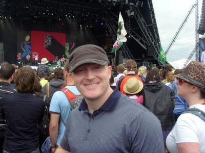 Skipping KT Tunstall, I leg it round to the Other Stage for Vampire Weekend, ... Skipping KT Tunstall, I leg it round to the Other Stage for Vampire Weekend, ...