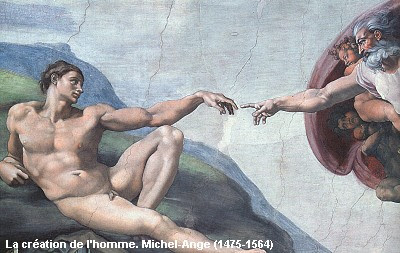 Michelangelo's Creation - Sistine Chapel, Rome