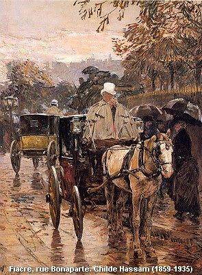 Fiacre by Hassam