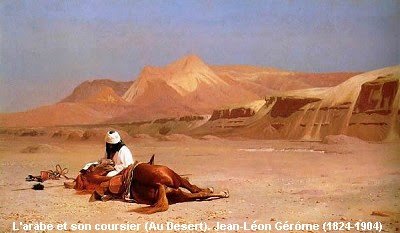 Au Desert, by Gerome
