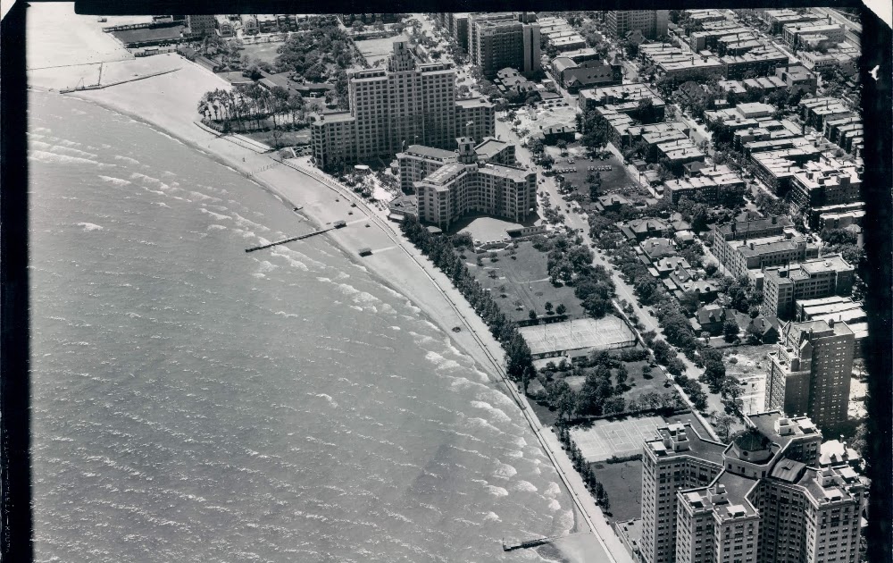 Uptown Chicago History Another Aeriel View of Edgewater, Chicago