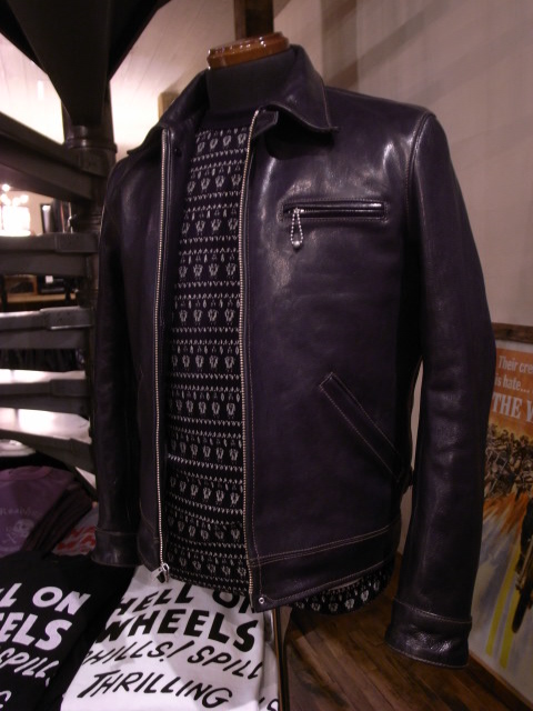 RIVER'S VOICE WESTERN RIVER: WEST RIDE LEATHER JKT