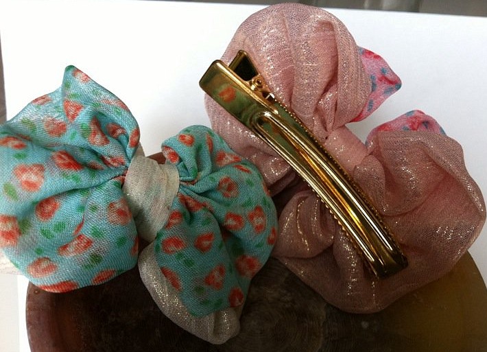 Beauty Barbie Cute Ribbon Hair Clip