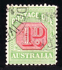 #26 australia postage due 800 euro