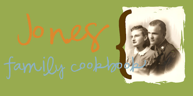 Jones Family Cookbook