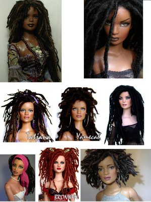 dreadlock barbie
