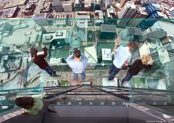 Facades Confidential The Ledge At The Sears Tower In