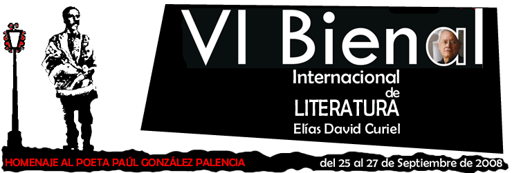 VI Bienal Internacional de Literatura Elías David Curiel