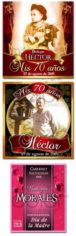 Etiquetas de Vino Personalizadas