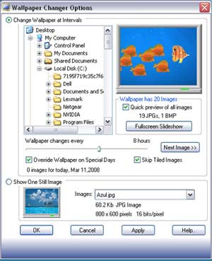 Background Changer In Windows Xp