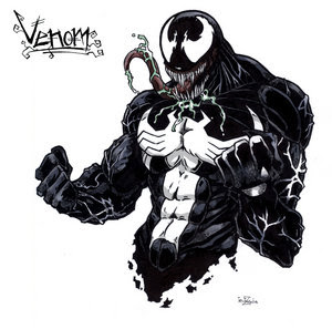 Venom Comics 10 Imagenes De Venom En Blanco Y Negro
