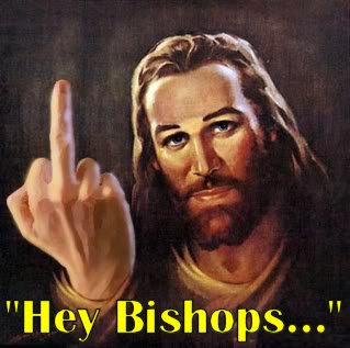 Jesus Giving Finger
