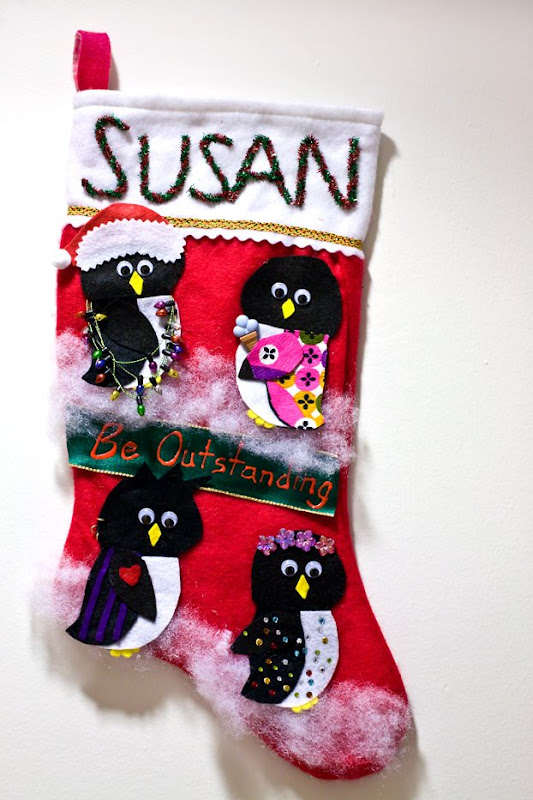 Photos by jalna Christmas Stocking Decorating Contest