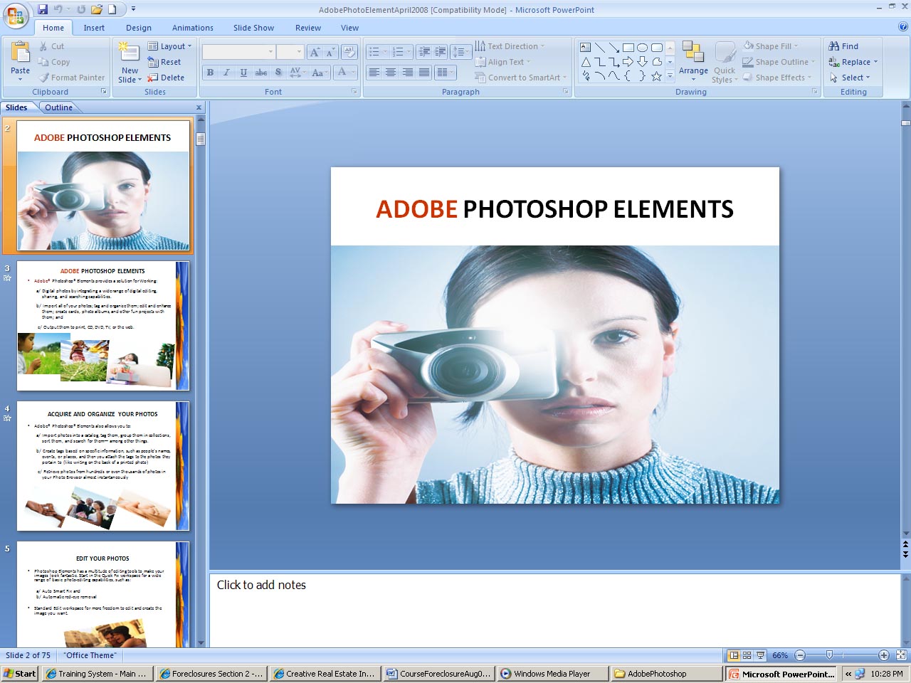 Excel Class Monitor 2008