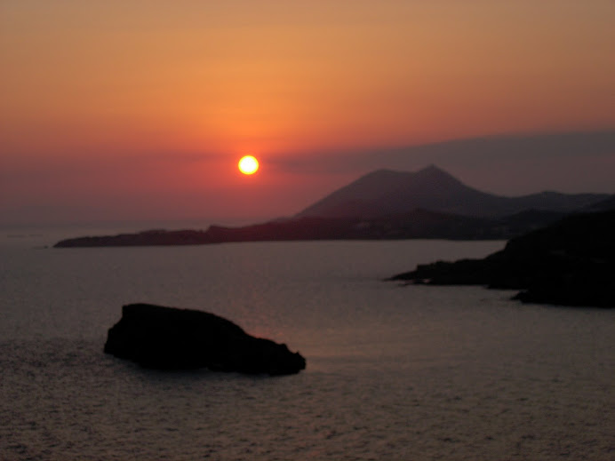 La posta de sol més bonica de Grècia