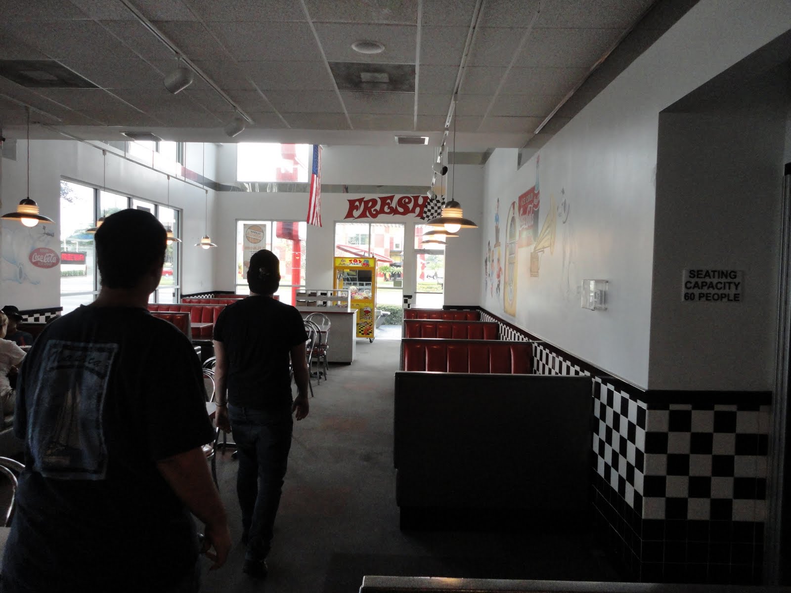 The Florida Dine and Dash World's Largest Checkers. Not sure they even