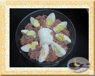 Salata de ton cu oua