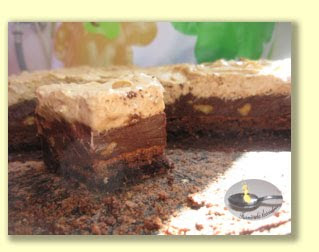Tort cu ciocolata si crema mocca-brandy