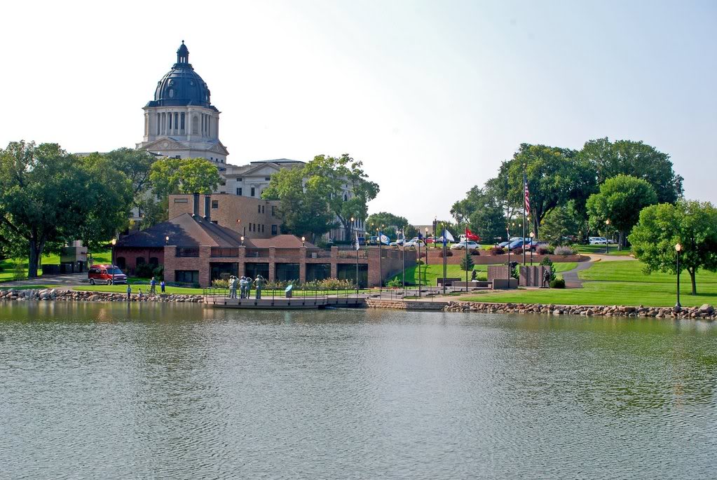 Mark's Trek Across America Day 24 July 14th Wall, SD to Pierre, SD