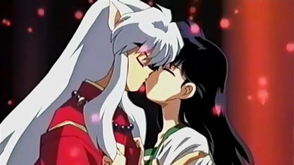 ¿Cual fue tu beso love favorito? Inuyasha+y+Kagome+kiss