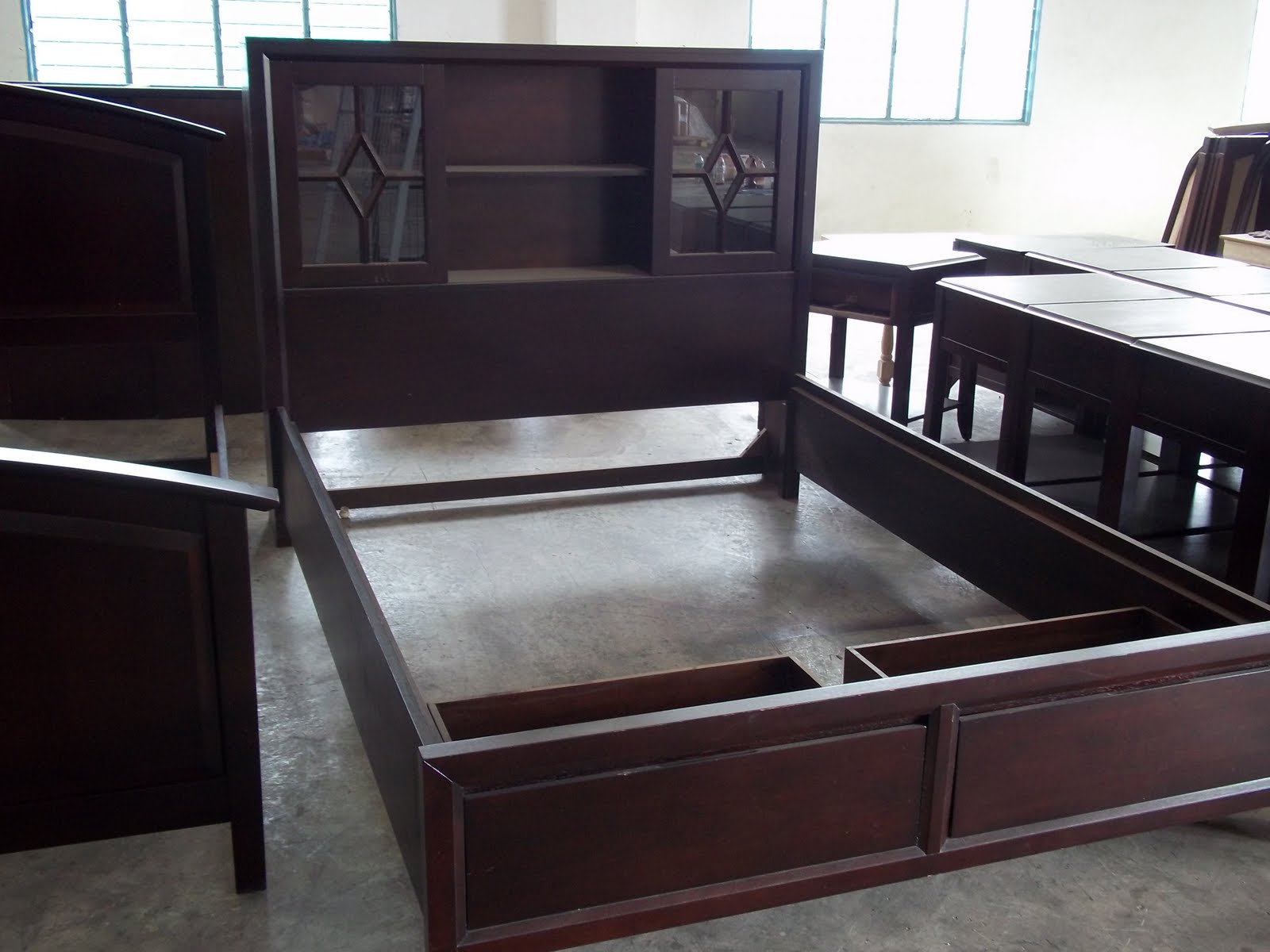 Wood bed design malaysia home design
