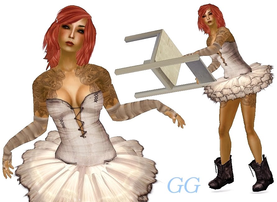 Ballerina Shrug 1-2.jpg. So that's the close up. Here's the whole thing: Outfit: "ballerina and bandages" Rotten Toe Tattoo: "SnakeBite" Para Designs Ballerina Shrug 1-2.jpg. So that's the close up. Here's the whole thing: Outfit: "ballerina and bandages" Rotten Toe Tattoo: "SnakeBite" Para Designs