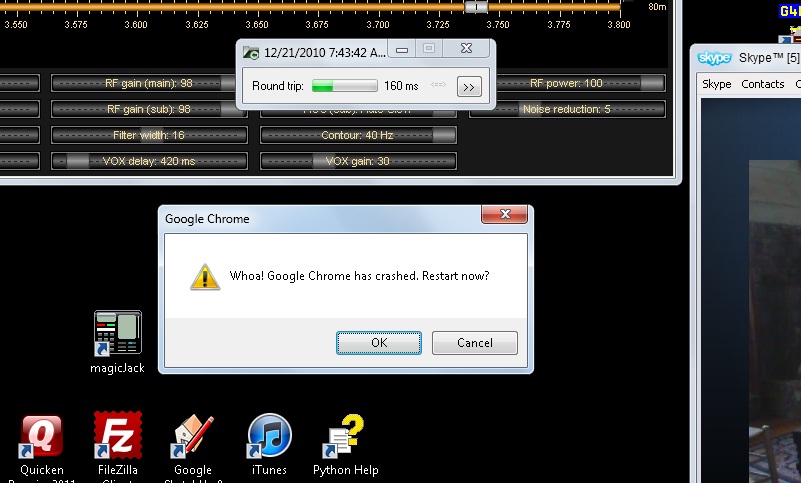 Chrome Crash