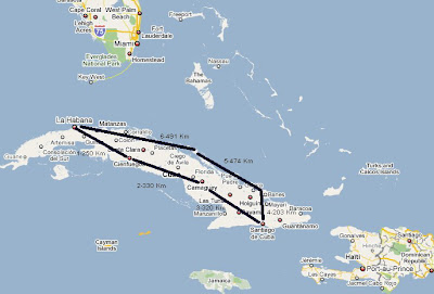 Cuba+mapa