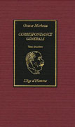 "Correspondance générale", tome I, 2003