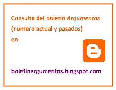 Blog del Boletín Argumentos