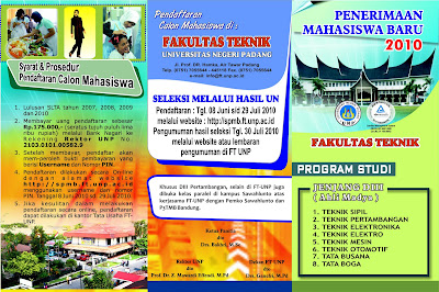 contoh-contoh desain brosur sekolah menarik