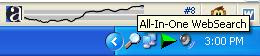 minimize All-In-One WebSearch to tray
