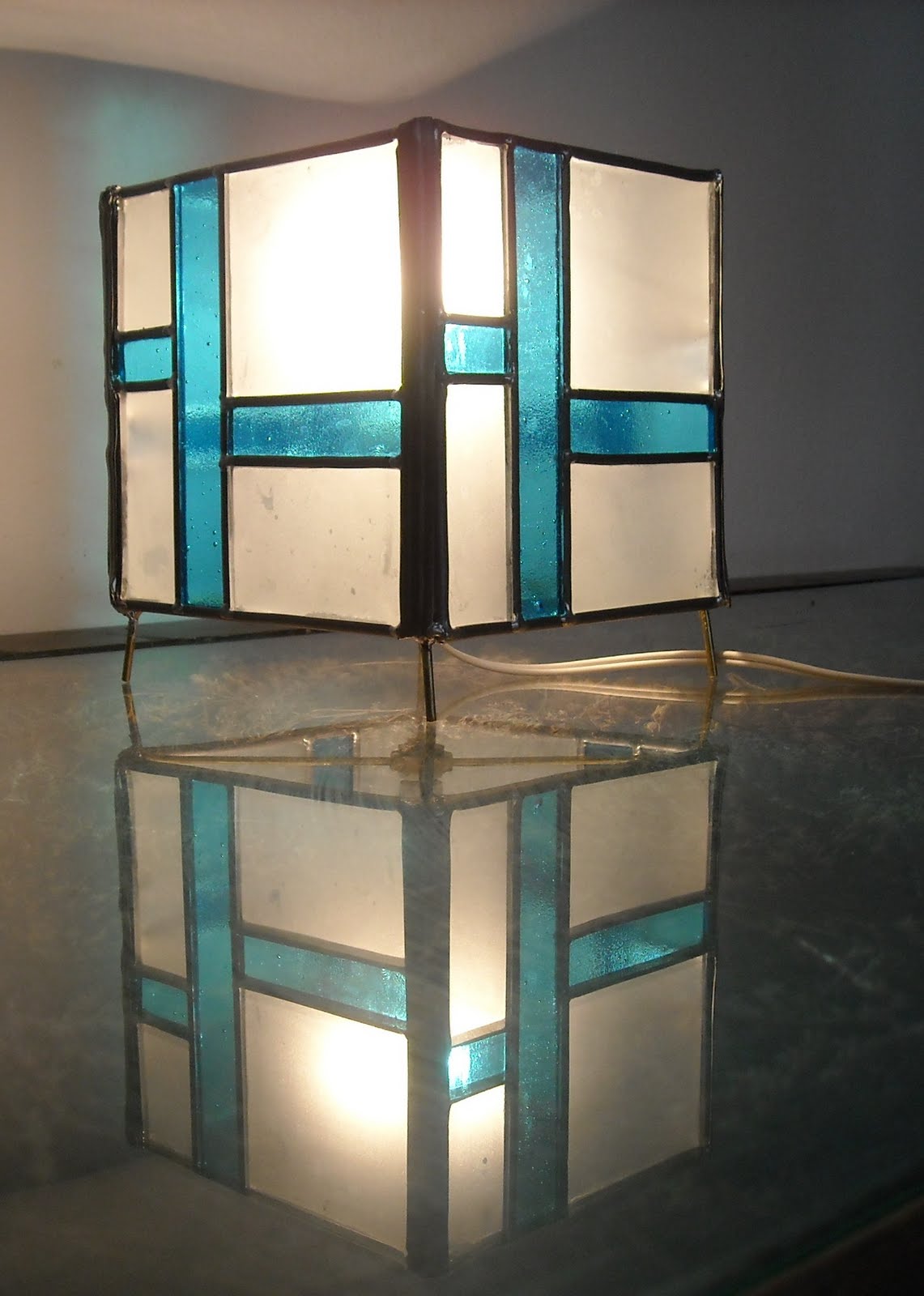 Arte del Vidrio Lampara Vitraux