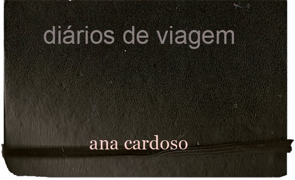 diários de viagem