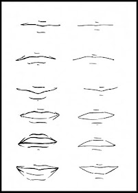 Como desenhar uma Boca passo a passo para iniciantes